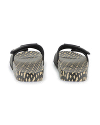 Mules with logo - Black