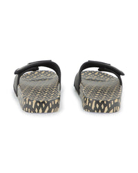 Mules avec logo - Black