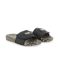 Mules with logo - Black