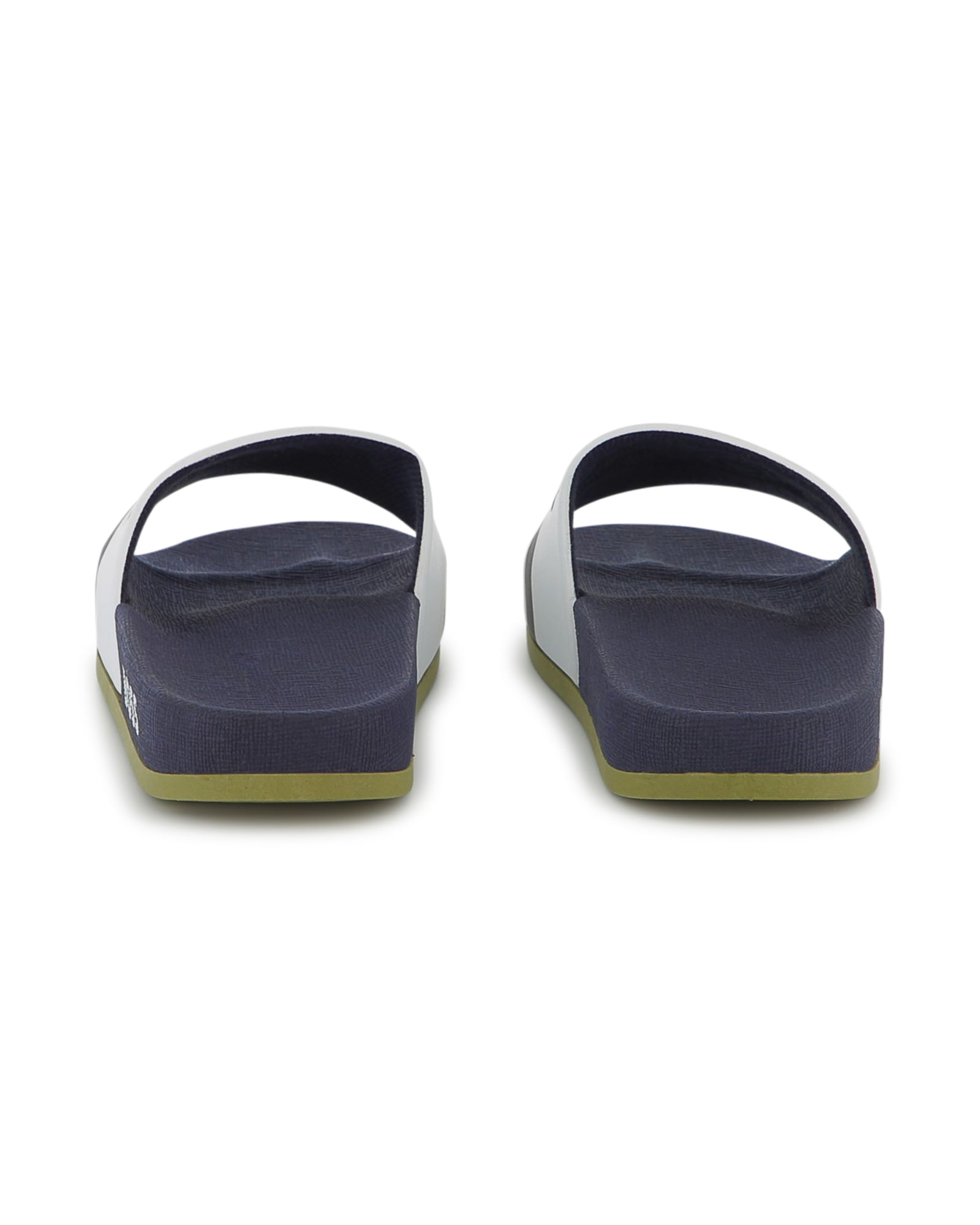 Mules avec logo - Blanc