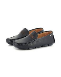 Leather loafers - Cargo Blue