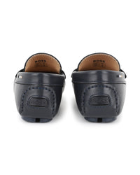 Leather loafers - Cargo Blue