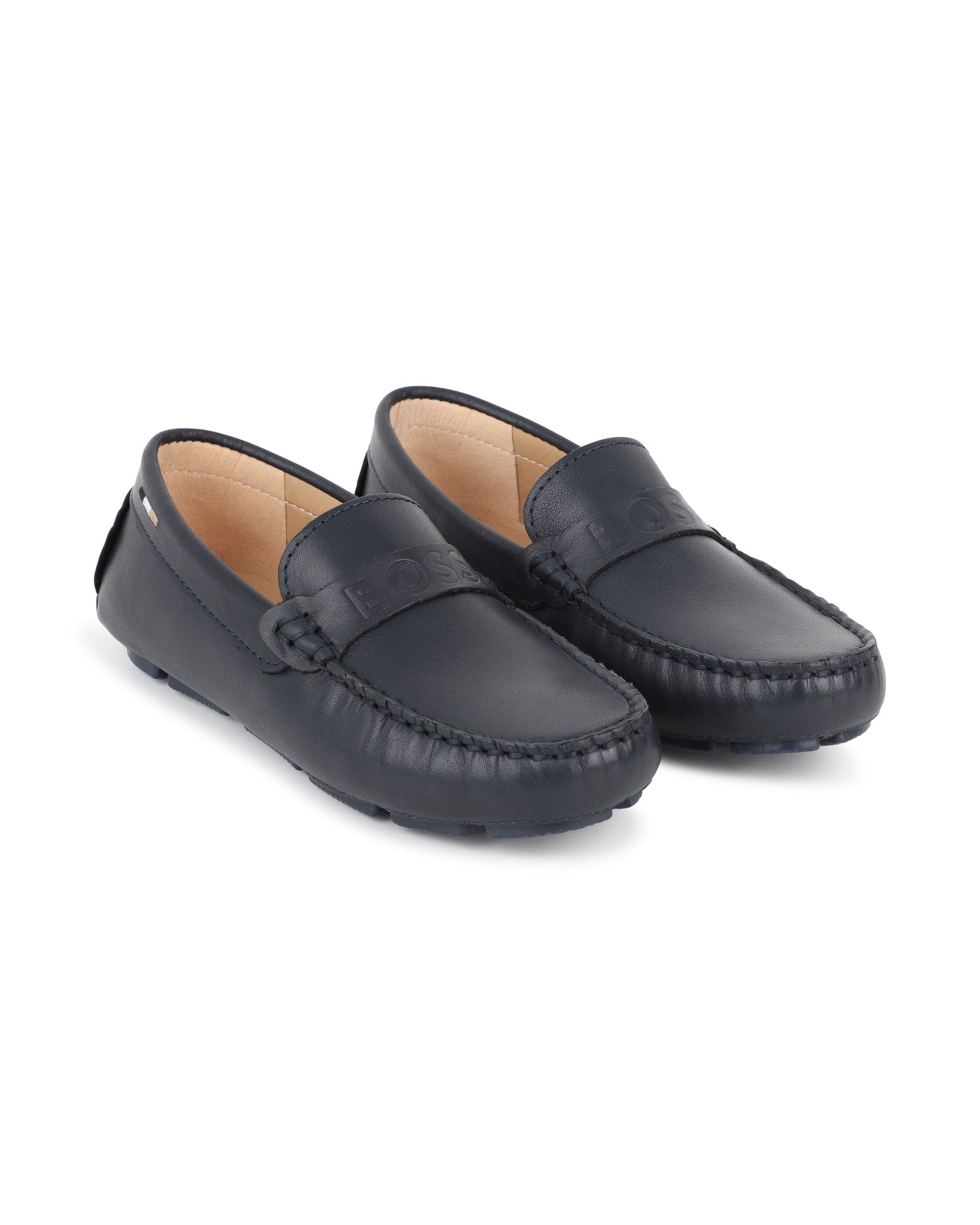 Leather loafers - Cargo Blue