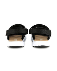 Braided strap sandals - Black