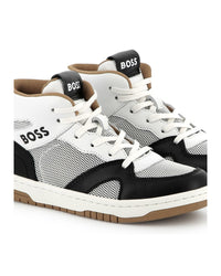 Sneakers en cuir - Blanc