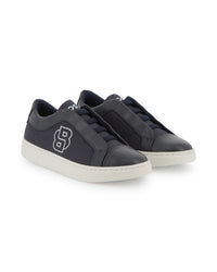 Sneakers with logo - Cargo blue