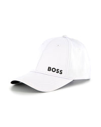 Casquette avec logo en coton - Blanc