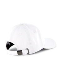 Casquette avec logo en coton - Blanc