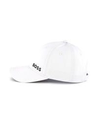 Casquette avec logo en coton - Blanc