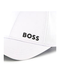 Casquette avec logo en coton - Blanc