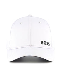 Casquette avec logo en coton - Blanc