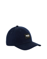 Cotton twill cap – Cargo blue