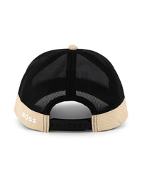 Cap with cotton logo - Sand