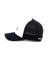 Casquette avec logo en coton - Bleu Cargo