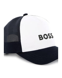 Casquette avec logo en coton - Bleu Cargo
