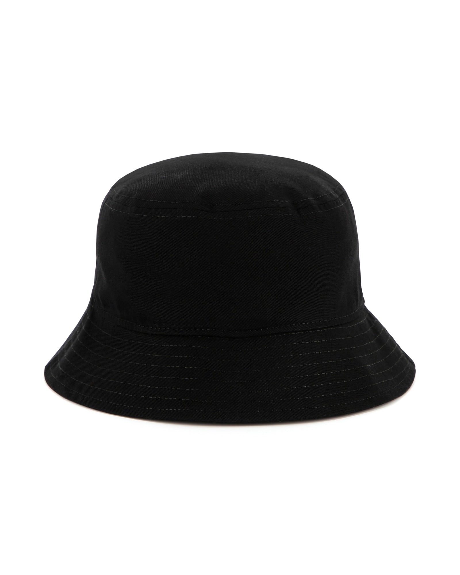 Bob avec logo en coton - Black