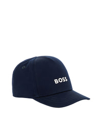 Cotton logo cap - Cargo Blue
