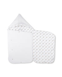 Nid d'ange en coton - Blanc