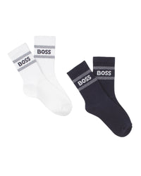 Lot de 2 paires de chaussettes en coton - Bleu Cargo