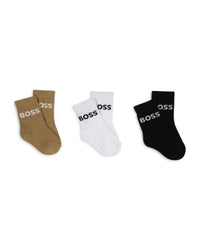 Lot de 3 paires de chaussettes en coton - Black