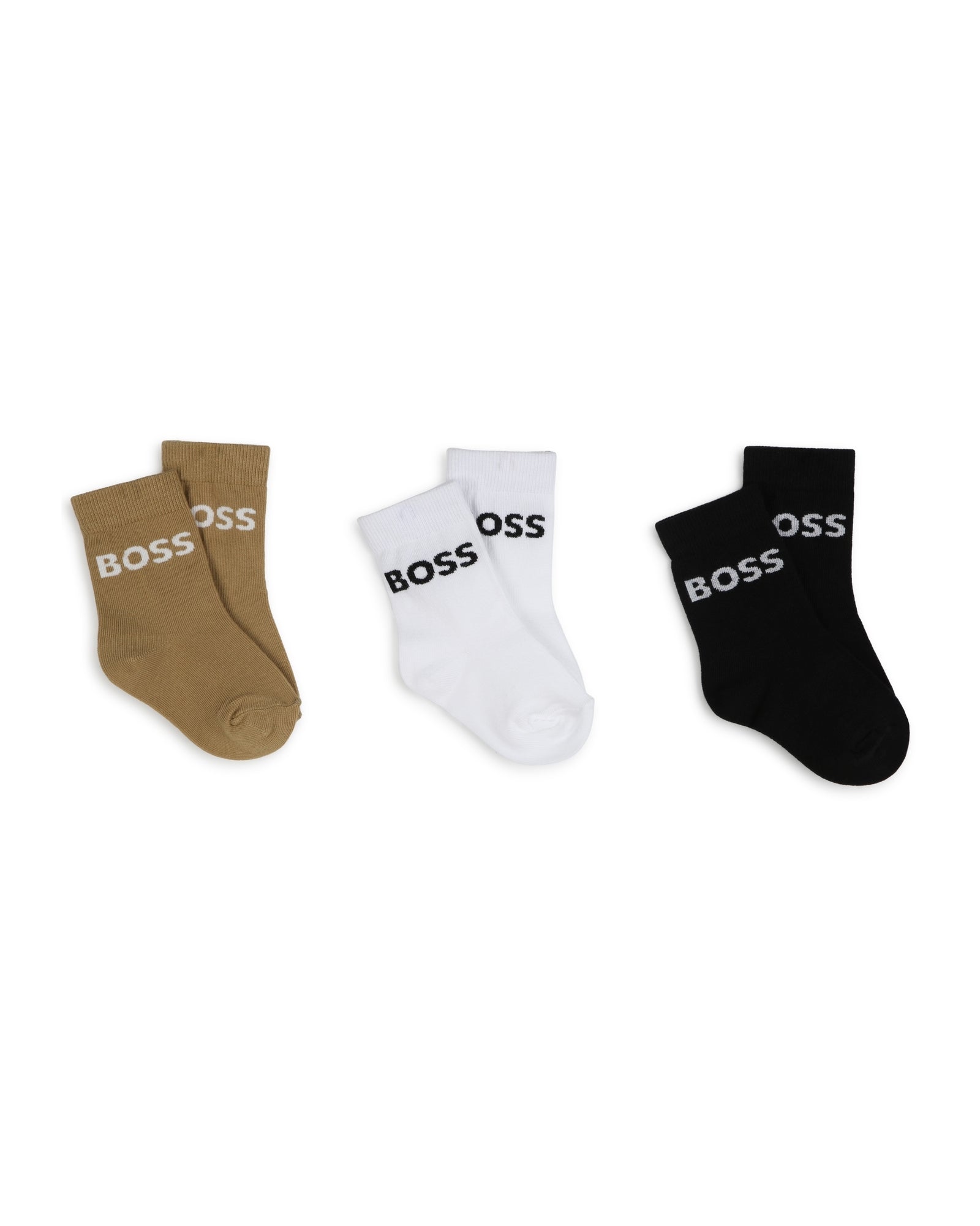 Lot de 3 paires de chaussettes en coton - Black