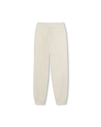 Pantalon jogging avec logo en coton - Vanille