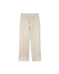 Jogging trousers with logo - Vanilla