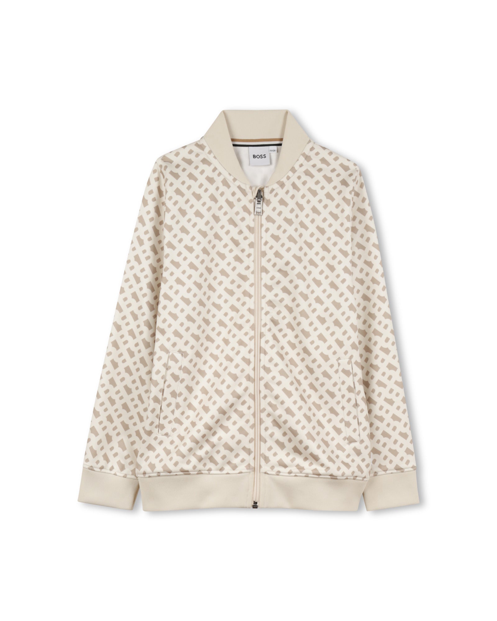 Cardigan avec logo - Vanille