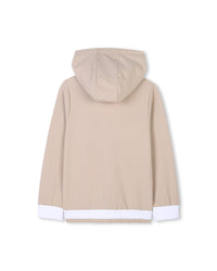 CARDIGAN A CAPUCHE