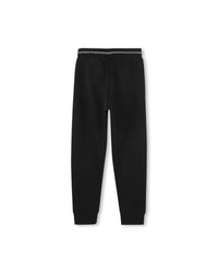 Ensemble cardigan pantalon avec logo en coton - Black