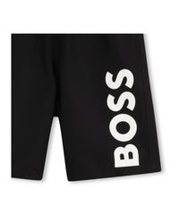 Velvet swim shorts - Black