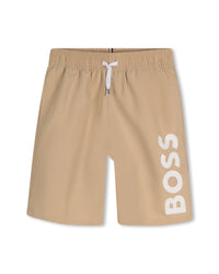 Velvet swimming shorts - Sand