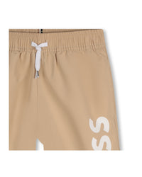 Velvet swimming shorts - Sand