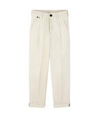 Pantalon en coton - Vanille