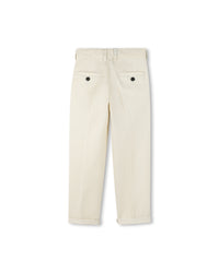 Pantalon en coton - Vanille
