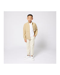 Pantalon en coton - Vanille