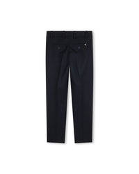 Wool formal trousers - Marine Blue