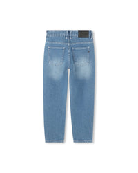 Denim logo trousers - Denim Blue