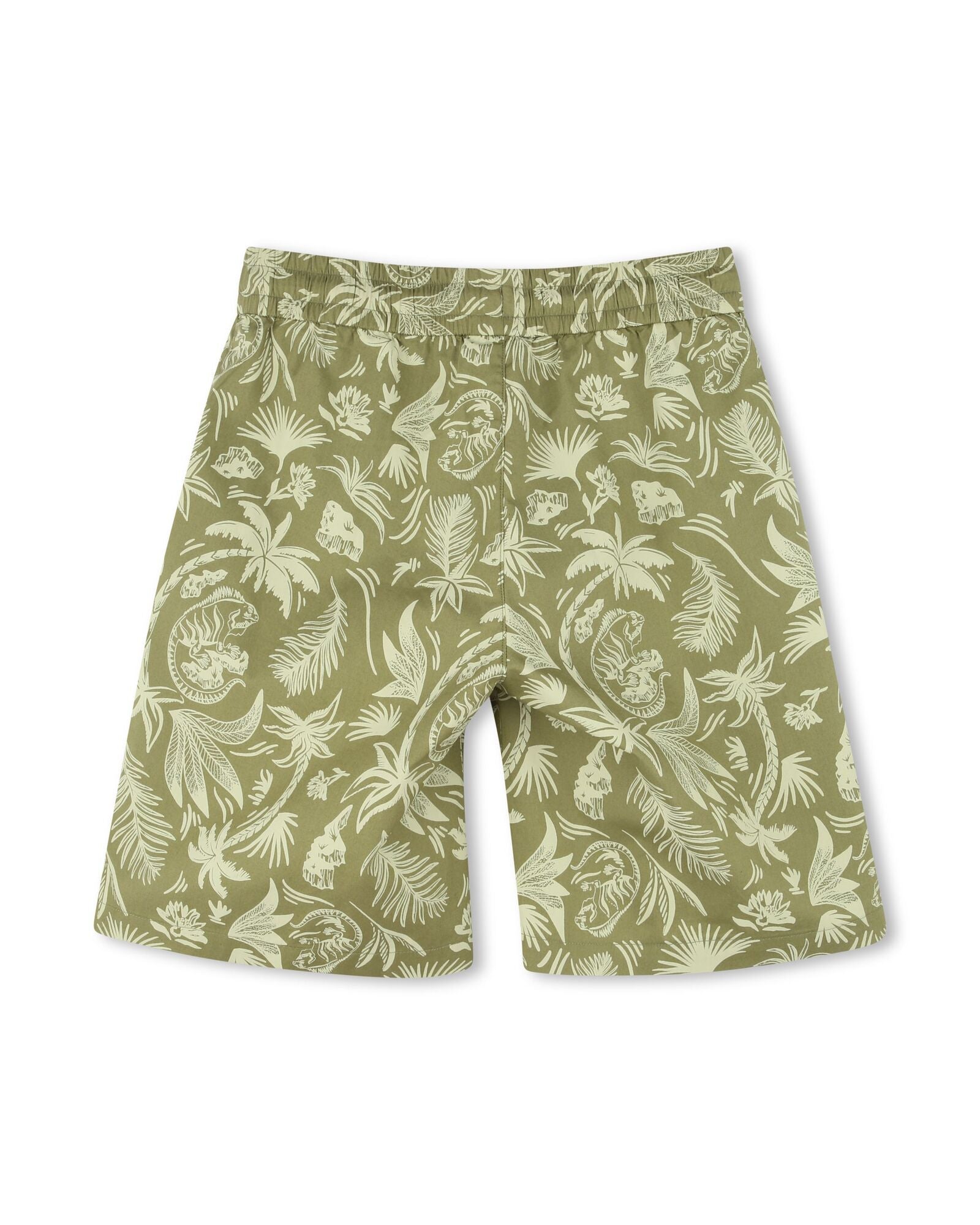 Bermuda avec logo en coton - Laurier
