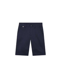 Bermuda en coton - Bleu Cargo