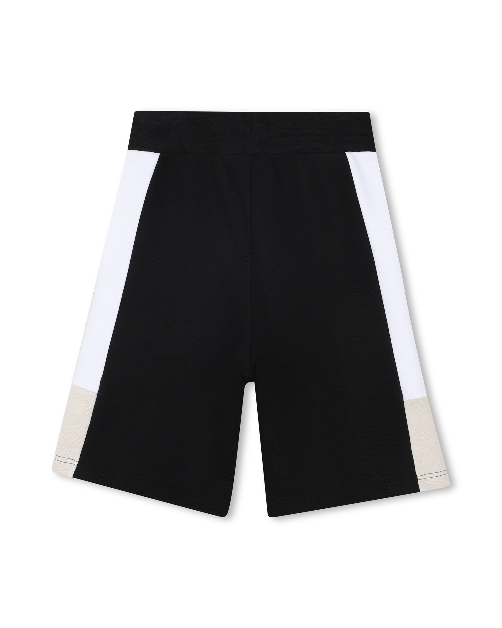 Bermuda avec logo en coton - Black