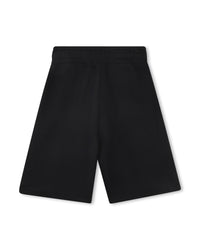 Fleece jogging shorts - Black