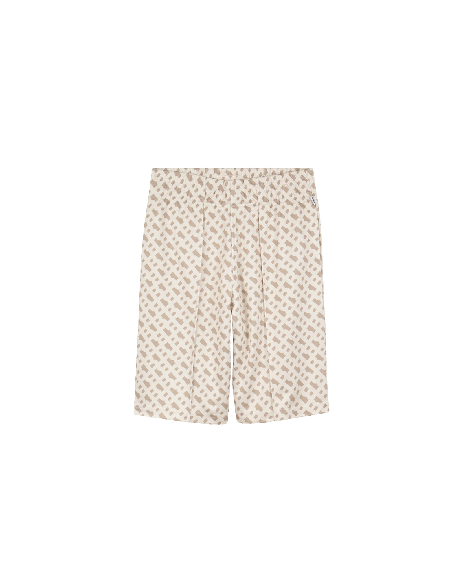 Bermuda shorts with logo - Vanilla