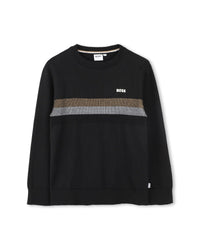Cotton logo jumper - Black