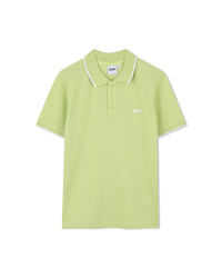 Polo manches courtes avec logo en coton - Apple
