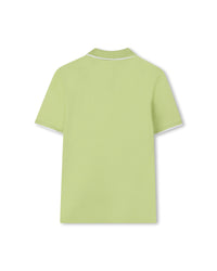 Polo manches courtes avec logo en coton - Apple