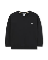 Sweatshirt avec logo en coton - Black