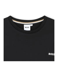 Sweatshirt avec logo en coton - Black