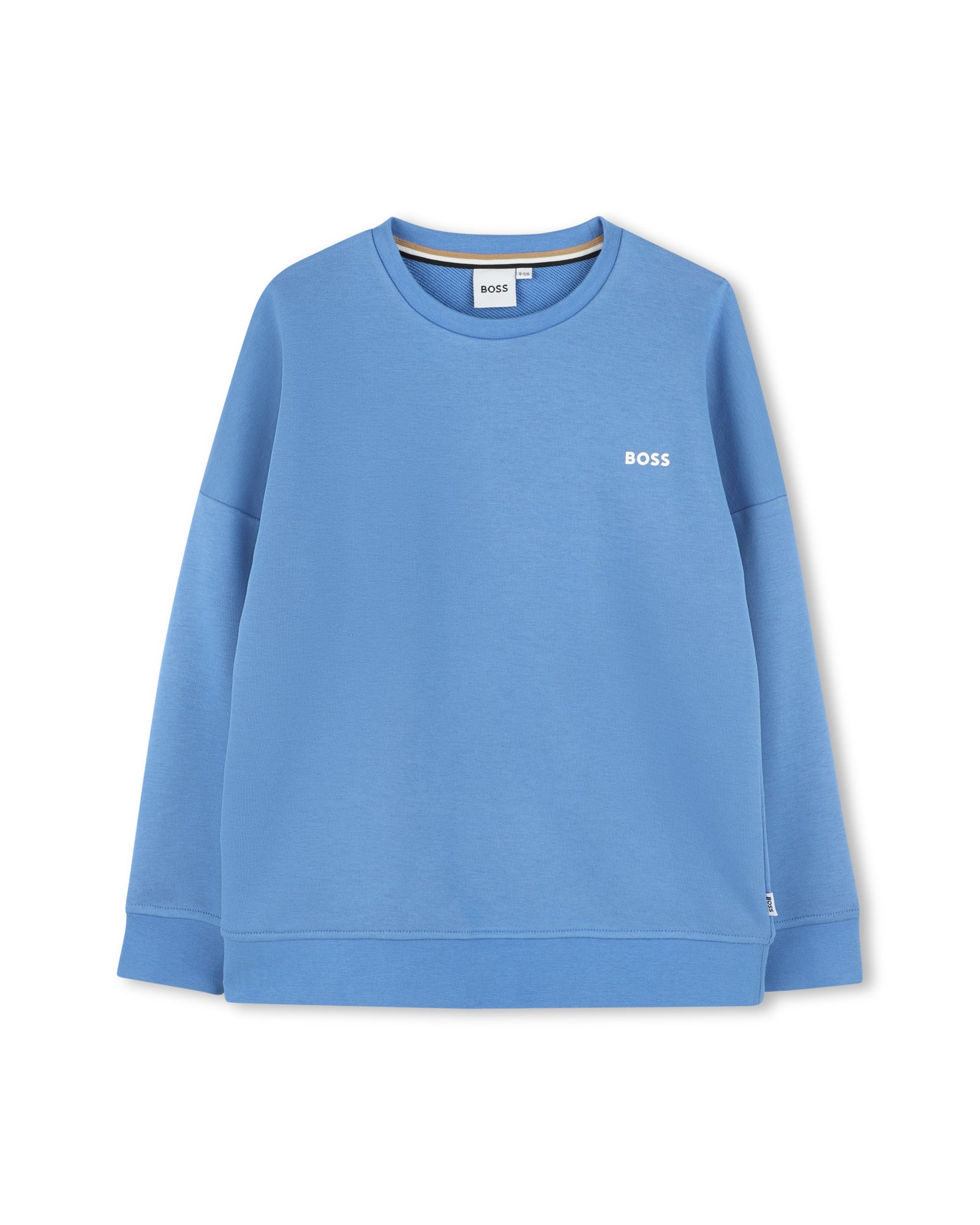 Sweatshirt with cotton logo - Girblue