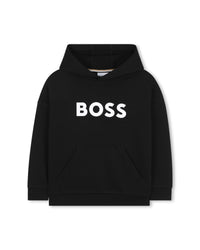 Cotton hoodie - Black